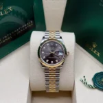 RLX Datejust m278273-0021/0022 31mm Dark Grey Dial Stainless Steel and Yellow Gold Oyster Watch - Image 10
