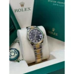 RLX Datejust m278273-0021/0022 31mm Dark Grey Dial Stainless Steel and Yellow Gold Oyster Watch - Image 4