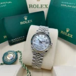 RLX Datejust m278274-0005/0006 31mm Mother-of-Pearl 31mm Dial Oyster Watch - Image 17