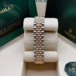 RLX Datejust m278273-0013/0014 31mm Champagne Dial Stainless Steel and Yellow Gold Oyster Watch - Image 14