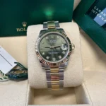 RLX Datejust m278273-0029/0030 31mm Olive Green Dial Stainless Steel and Yellow Gold Oyster Watch - Image 14