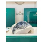 RLX Datejust 36mm 126234 Blue Fluted Motif Dial Jubilee Bracelet - Image 6