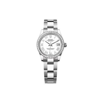 RLX Datejust m278384RBR-0013/0014 White 31mm Dial Oyster Watch