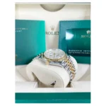 RLX Datejust 36mm 126233 MOP Diamond Dial Jubilee Two-Tone Bracelet Watch - Image 9