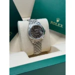 RLX Lady-Datejust 31mm m279160 Oyster Perpetual Dark Grey Dial Oyster Bracelet - Image 4
