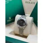 RLX Lady-Datejust 31mm m279160 Oyster Perpetual Dark Grey Dial Oyster Bracelet - Image 5