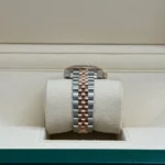 RLX Lady-Datejust 31mm 279161 Chocolate Roman Dial, Two Tone Stainless Steel & 18K Rose Gold Oyster Bracelet Women's Watch - Image 6