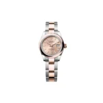 RLX Lady-Datejust 31mm 279161 Rose Stick Dial, Two Tone Stainless Steel & 18K Rose Gold Oyster Bracelet Women's Watch