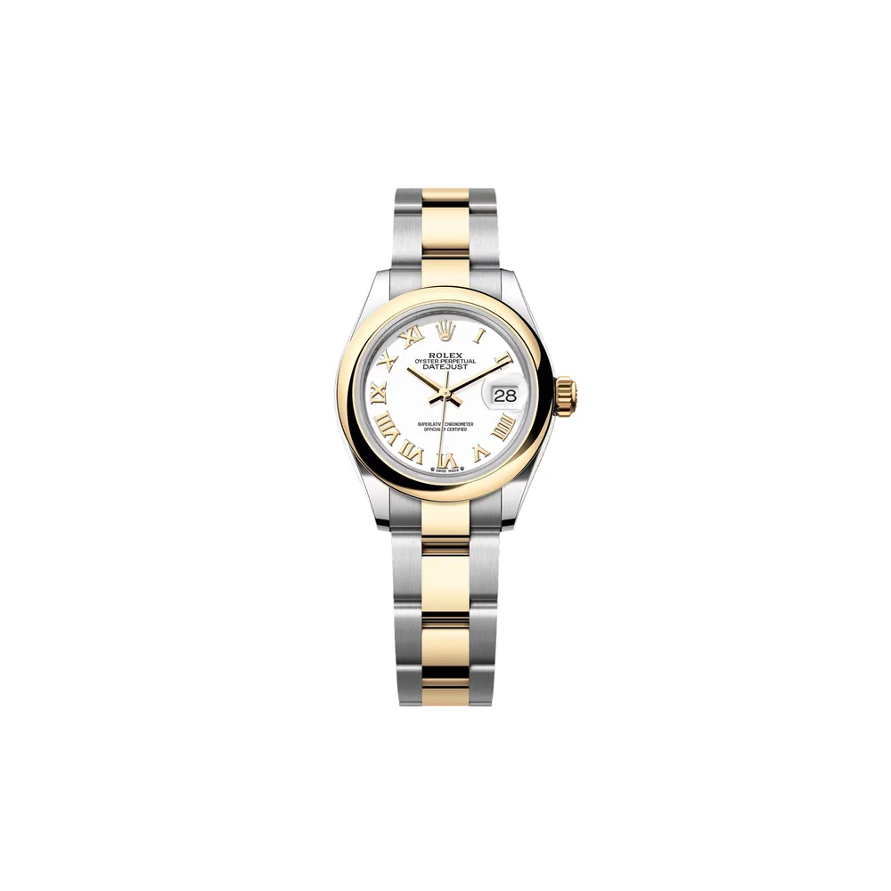 P0640-1 RLX Lady-Datejust 31mm 279163 White Roman Dial Oyster Bracelet - Image 1