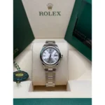 RLX Lady-Datejust 31mm m279160 Oyster Perpetual Silver Dial Oyster Bracelet - Image 3