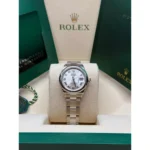 RLX Lady-Datejust 31mm m279160 Oyster Perpetual Silver Dial Oyster Bracelet - Image 3