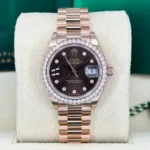 RLX Lady-Datejust 31mm 279135RBR Chocolate Diamond Dial Jubilee Bracelet - Image 3