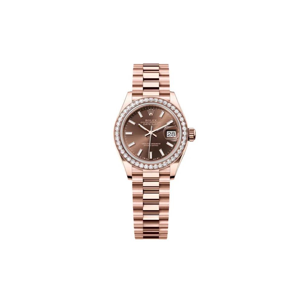 P0654-1 RLX Lady-Datejust 31mm 279135RBR Chocolate Dial Jubilee Bracelet - Image 1