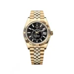 RLX Sky-Dweller 42mm 336938-0002/0005 Yellow Gold Black Dial Oyster - Image 2