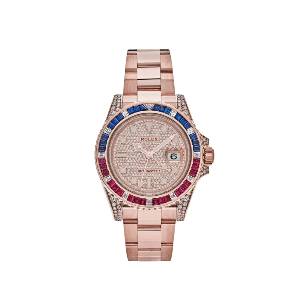 P0679-1 RLX GMT-Master II 40mm 126755SARU-PAVE - Image 1