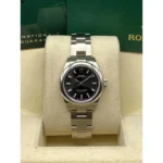 RLX Oyster Perpetual 31mm 276200-0010 Black Dial Oyster Bracelet Watch - Image 10