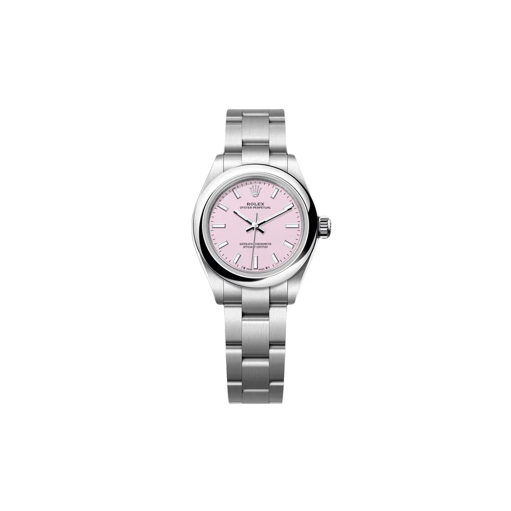 P0687-1 RLX Oyster Perpetual 31mm 276200-0009 Pink Dial Oyster Stainless Steel Bracelet - Image 1