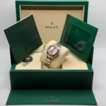 RLX Oyster Perpetual 31mm 276200-0009 Pink Dial Oyster Stainless Steel Bracelet - Image 9