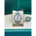 RLX Oyster Perpetual 34mm 124200-0001 Silver Dial Oyster Stainless Steel Bracelet - Image 7