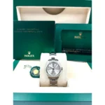 RLX Oyster Perpetual 31mm 276200-0001 Silver Dial Oyster Bracelet Watch - Image 11