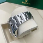 RLX Oyster Perpetual 41mm 124300-0005 Green Index Dial & Smooth Bezel Oyster Bracelet Men’s Watch - Image 6