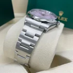 RLX Oyster Perpetual 36mm 126000-0008 Candy Pink Dial Oyster Stainless Steel - Image 6