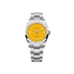 RLX Oyster Perpetual 36mm 126000-0004 Yellow Dial Stainless Steel Oyster Bracelet