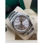 RLX Oyster Perpetual 41mm 124300-0001 Stainless Steel Silver Index Dial Watch - Image 5