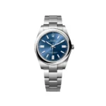 RLX Oyster Perpetual 41mm 124300-0003 Oyster Perpetual Stainless Steel Blue Index Dial Watch