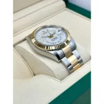RLX Sky-Dweller 42mm 336933-0005/0006 Two-Tone Yellow Gold White Dial Oyster - Image 5