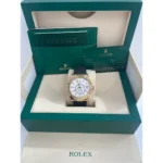 RLX Sky-Dweller 42mm Yellow Gold White Dial Oysterflex - 336238 - Image 7