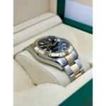 RLX Sky-Dweller 42mm 336933-0003/0004 Two-Tone Yellow Gold Black Dial Jubilee - Image 13