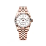 RLX Sky-Dweller 42mm 336935-0003/0007 Rose Gold White Dial Oyster - Image 2