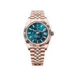 RLX Sky-Dweller 42mm 336935-0001/0005 Rose Gold Blue Dial Oyster - Image 2
