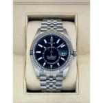 RLX Sky-Dweller 42mm 336934-0007/0008 Stainless Steel Black Dial Oyster - Image 11