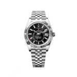 RLX Sky-Dweller 42mm 336934-0007/0008 Stainless Steel Black Dial Oyster - Image 2