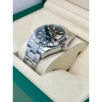 RLX Sky-Dweller 42mm 336934-0007/0008 Stainless Steel Black Dial Oyster - Image 4