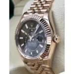 RLX Sky-Dweller 42mm 336935-0004/0008 Rose Gold Rhodium Dial Oyster - Image 12
