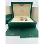 RLX Sky-Dweller 42mm 336935-0004/0008 Rose Gold Rhodium Dial Oyster - Image 9