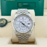 RLX Sky-Dweller 42mm 336934-0003/0004 Stainless Steel White Dial Oyster - Image 11