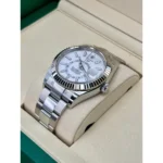 RLX Sky-Dweller 42mm 336934-0003/0004 Stainless Steel White Dial Oyster - Image 4