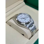 RLX Sky-Dweller 42mm 336934-0003/0004 Stainless Steel White Dial Oyster - Image 5