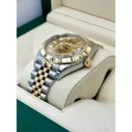 RLX Sky-Dweller 42mm 336933-0001/0002 Two-Tone Yellow Gold Champagne Dial Oyster - Image 10