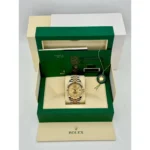 RLX Sky-Dweller 42mm 336933-0001/0002 Two-Tone Yellow Gold Champagne Dial Oyster - Image 14