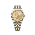 RLX Sky-Dweller 42mm 336933-0001/0002 Two-Tone Yellow Gold Champagne Dial Oyster - Image 2