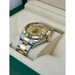 RLX Sky-Dweller 42mm 336933-0001/0002 Two-Tone Yellow Gold Champagne Dial Oyster - Image 4