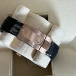 RLX Sky-Dweller 42mm Rose Gold Chocolate Dial Oysterflex - 336235 - Image 8