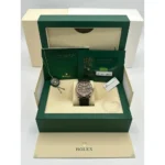 RLX Sky-Dweller 42mm Rose Gold Chocolate Dial Oysterflex - 336235 - Image 9