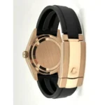 RLX Sky-Dweller 42mm Rose Gold Chocolate Dial Oysterflex - 336235 - Image 7