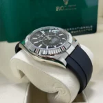 RLX Sky-Dweller 42mm White Gold Black Dial Oysterflex - 336239 - Image 4